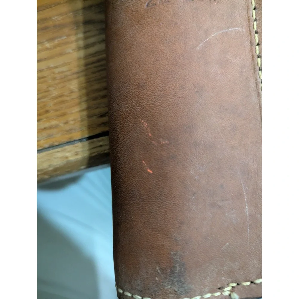 Vintage Smith & Wesson Leather Basketweave Holster 22 23W Brown Right Hand